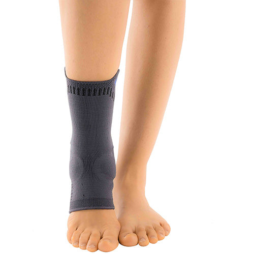 MALLEOL SUPPORTED (SILICONE) ANKLE BRACE (KNITTED FABRIC)