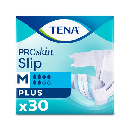 TENA Slip Proskin Plus 30 Pieces - Diaper Medium 