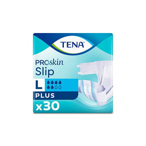 TENA Slip Proskin Plus 30 Pieces - Patient Diaper Large 