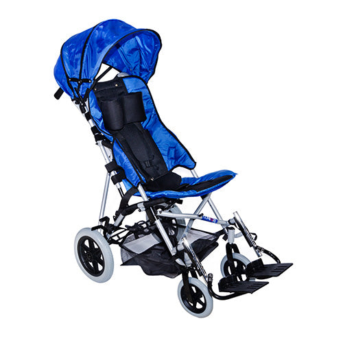 Comfort Plus DM-BOSS Blue Disabled Pediatric Walking Stick Stroller 