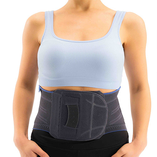 LUMBOSACRAL SILICONE SUPPORTED CORSET (KNITTED FABRIC) 