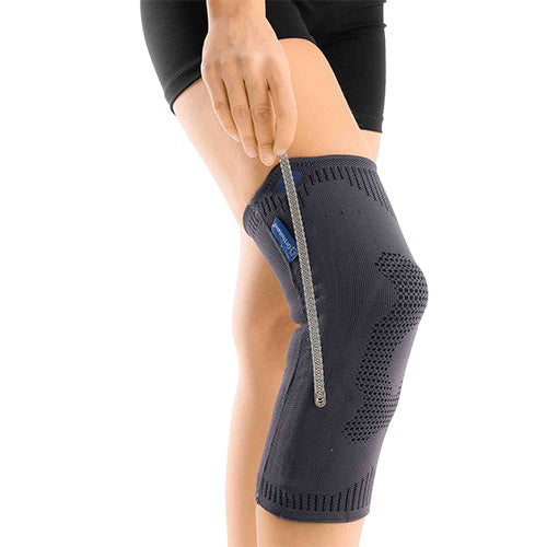 LIGAMENT AND PATELLA SUPPORTED (FLEXIBLE BASED) KNEE SUPPORT (KNITTED FABRIC) 