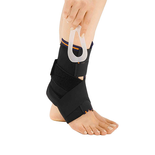 LIGAMENT SUPPORTED OPEN FRONT ANKLE BRACE 