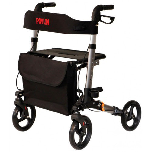 Poylin P777 Rollator Titanium Grey 