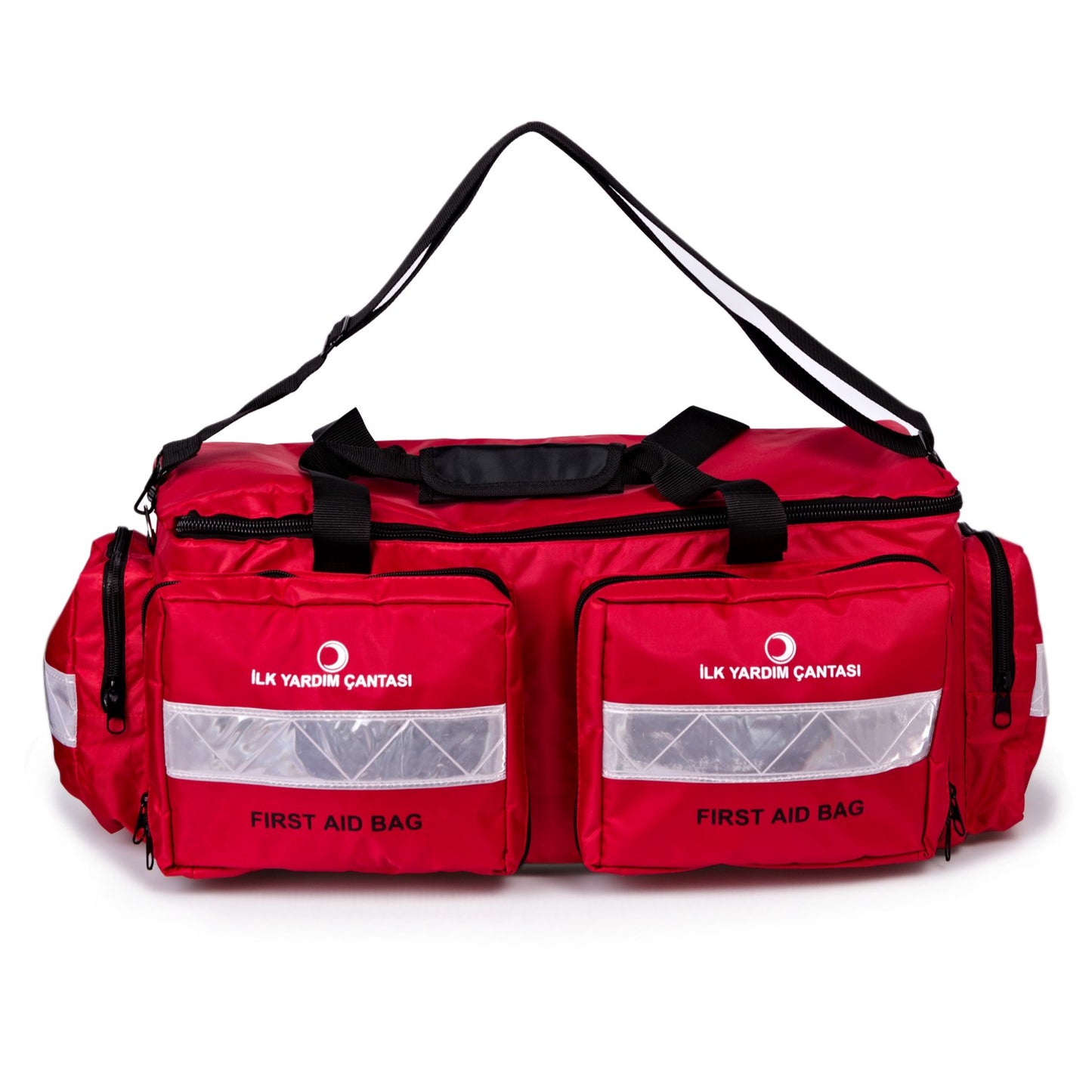 Comfort Plus First Aid Kit 2 Pockets Large Red